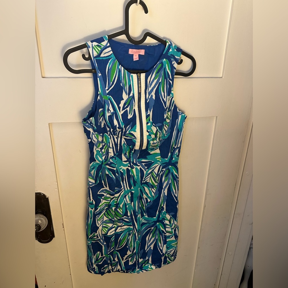 Penelope Blue Crush Shift Dress